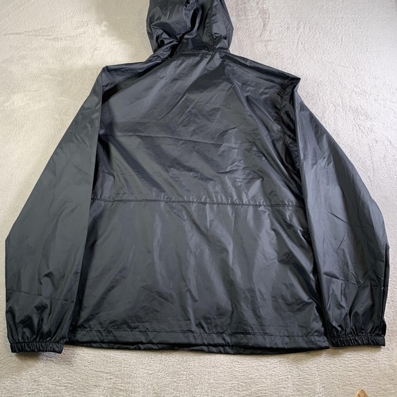 Columbia Jacket Mens Large Black Omni-Shield Windbreaker Center Ridge II NEW - Picture 10 of 11